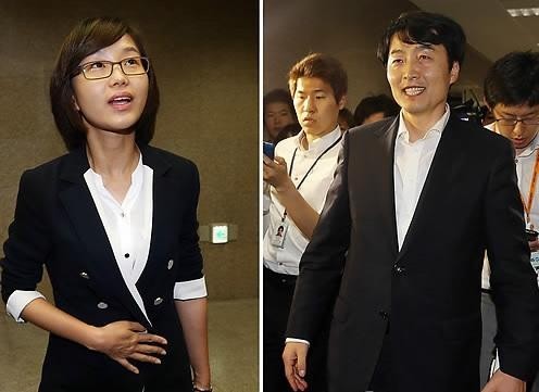 ▲ 종북 논란의 근원지인 통합진보당 이석기(우), 김재연 의원 ⓒ연합뉴스