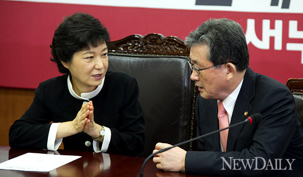 ▲ 새누리당 박근혜 대통령 후보는 23일 