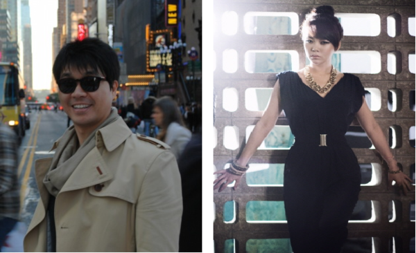 ▲ 박수홍(좌)과 안선영.  ⓒ 박수홍 미니홈피 / KOEN엔터테인먼트