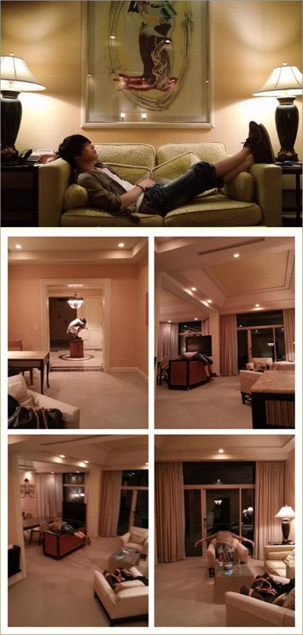 ▲ ⓒ(위)심이현 트위터, (아래)김재중 트위터