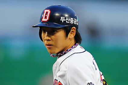 ▲ 정수빈 선수.