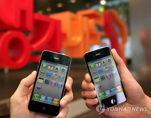▲ 애플의 아이폰4(자료사진).ⓒ 연합뉴스