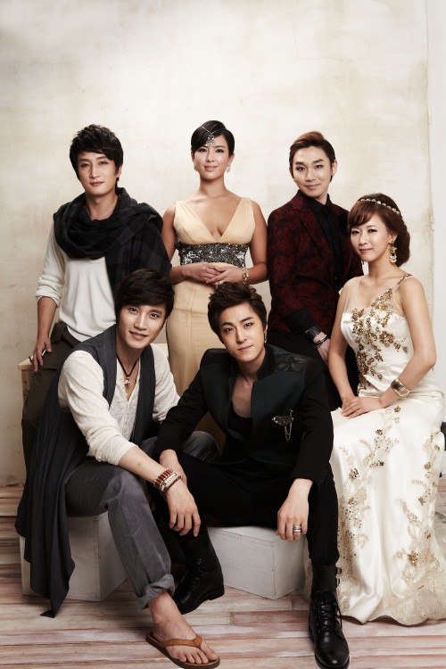 ▲ 뮤지컬 '쌍화별곡'에 출연하는 주연 배우들.