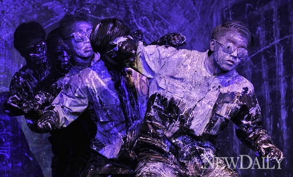 ▲ BMW 스쿠터가 공개 되기 전 사전행사 ⓒ 정상윤