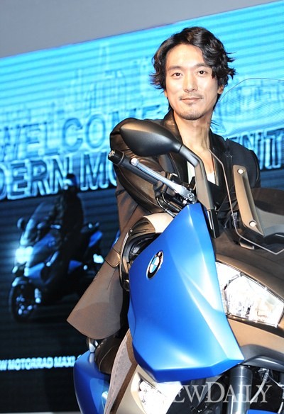 ▲ BMW스쿠터의 국내 첫 주인 '김민준' ⓒ 정상윤