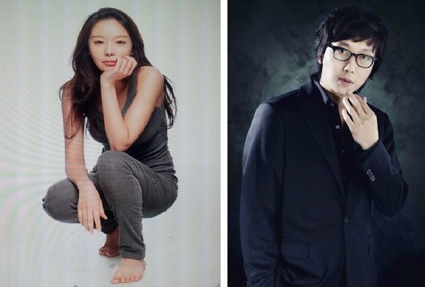 ▲ 왼쪽 김아중, 오른쪽 탁재훈