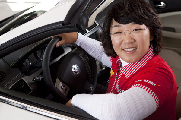 ▲ 신지애 선수ⓒ재규어