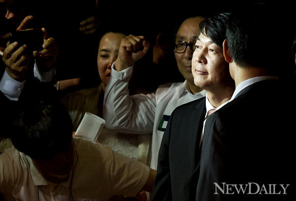 ▲ 안철수 서울대융합과학기술원장이 19일 대선 출마를 선언했다. ⓒ 뉴데일리 양호상 기자