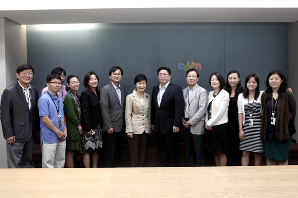 ▲ 박근혜 새누리당 대통령 후보가 20일 오전 다음 서울사무소를 비공개로 찾았다. ⓒ 뉴데일리