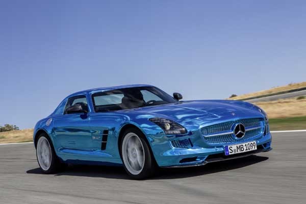 ▲ 벤츠의 슈퍼 전기차  ‘The new SLS AMG Coupé Electric Drive’.