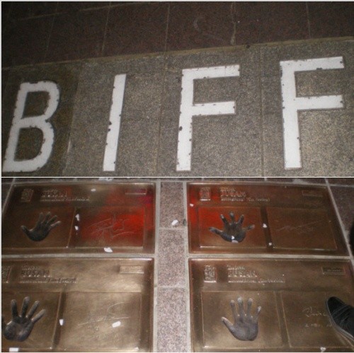 ▲ 부산 남포동 BIFF 광장에 위치한 핸드프린팅.ⓒ윤희성 기자