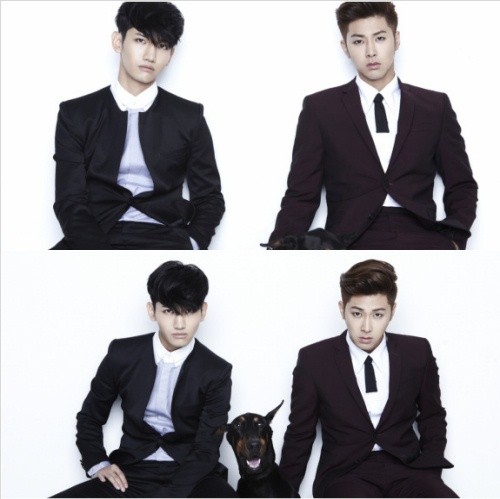 ▲ 왼쪽부터 최강창민, 유노윤호.