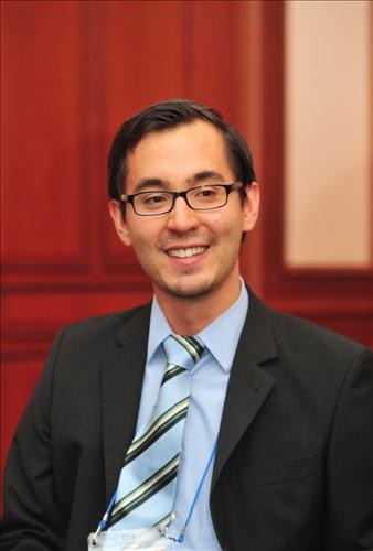 ▲ 세계한인차세대대회에 참가한 파독 간호사 정송자 씨의 아들 피터 크네히트 씨.