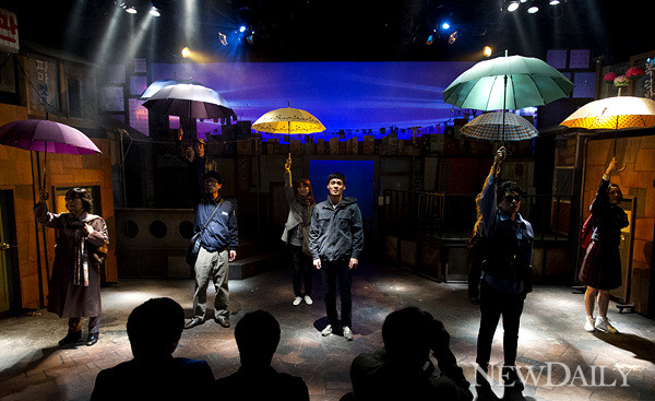 ▲ 2000회 기념 공연 '빨래' 프레스콜ⓒ양호상기자