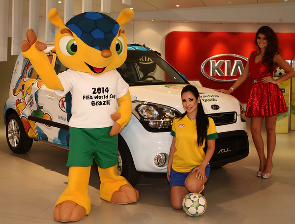 ▲ ⓒ브라질 월드컵을 주제로 특별 제작한 '쏘울' 래핑카.