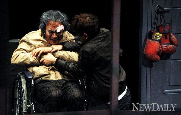 ▲ 극단 학전, 연극 '더 복서(The Boxer)'ⓒ양호상기자