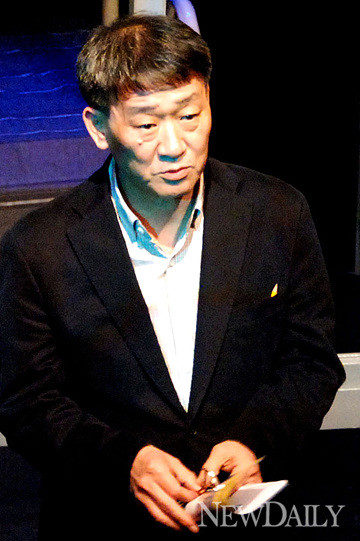 ▲ 연극 '더 복서(The Boxer)' 연출 김민기ⓒ양호상기자