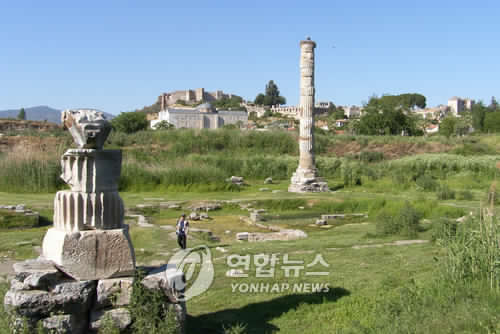▲ 터키 이즈밀 남서쪽 약 50km 지점에 있는 고대도시 유적인 에페스 중 아르테미스신전 터(자료사진).ⓒ 연합뉴스