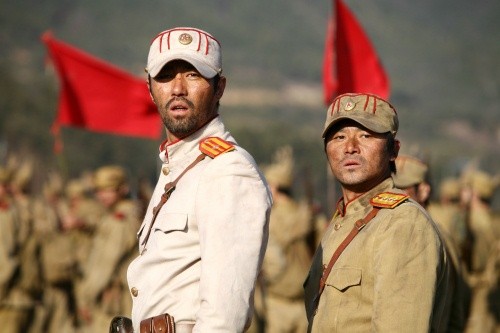 ▲ 영화 '포화 속으로'의 한 장면. 차승원의 부하로 등장했던 김태환.