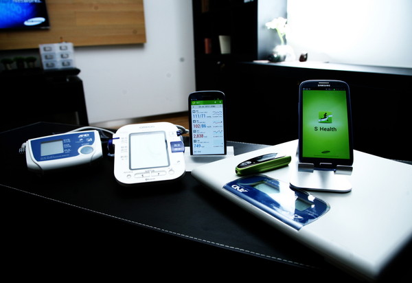 ▲ ⓒ삼성이 지난 7월 출시한 S-헬스.