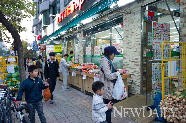 ▲ 많은 주부 소비자들은 SSM으로 돌아섰다. ⓒ뉴데일리