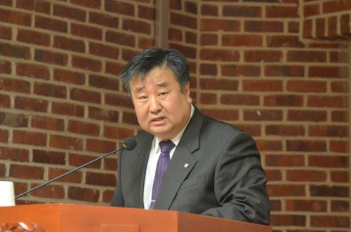 ▲ 김낙환 대전 옐림교회 담임목사.ⓒ윤희성.