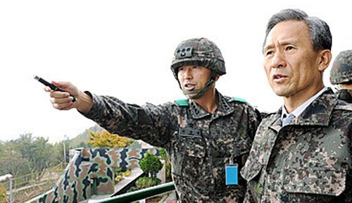 ▲ 김관진 국방부장관.