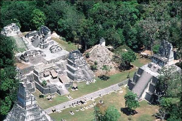 ▲ 마야 문명의 유적지 중 하나.[출처: 美항공우주국(NASA)]