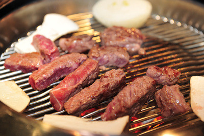 ▲ 나주가에서는 ‘1++’등급의 숙성한우를 판매하고 있다.  ⓒ 정상윤기자