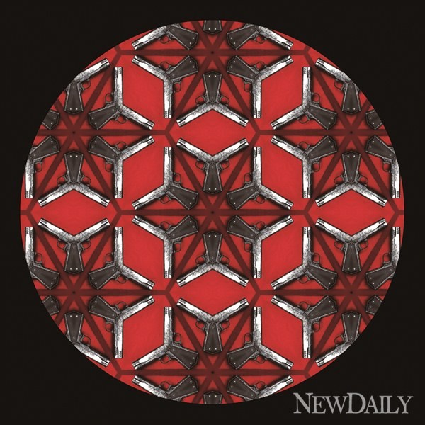 ▲ 만화경_weapon #2, Ink on the paper, 2012 ⓒ 김누리