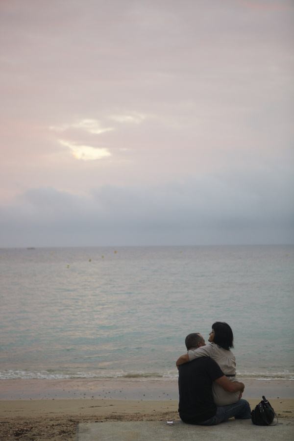 ▲ 뉴칼레도니아의 데이트는 전국 어디서나 '해변의 연인'이다.