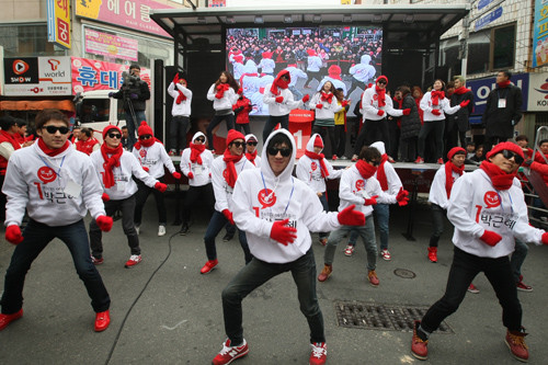 ▲ 30일 박근혜 후보의 부산 서동시장 유세 현장 ⓒ 새누리당 제공