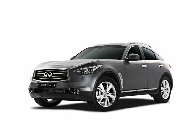 ▲ '청담동 앨리스'에 협찬한 인피니티 FX30d.