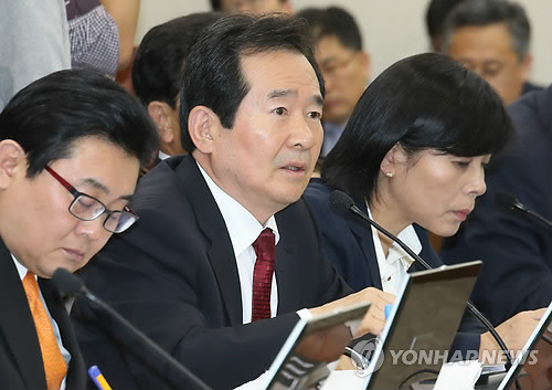 ▲ 문재인 후보 측 민주통합당 정세균 의원 ⓒ연합뉴스