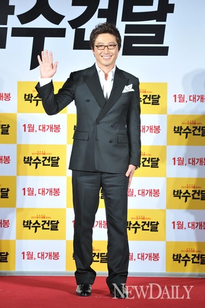 ▲ 영화 '박수건달'의 주연 박신양ⓒ이종현 기자