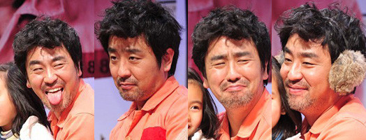 ▲ 류승룡의 다양한 표정ⓒ정상윤 기자