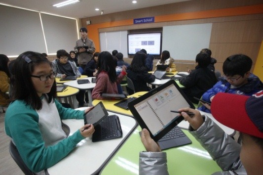 ▲ ⓒ효원초등학교 스마트스쿨.