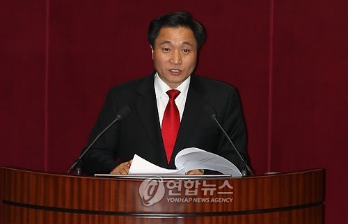 ▲ 박근혜대통령 당선인의 핵심 측근인 이학재 의원. ⓒ 연합뉴스(자료사진)