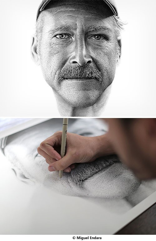 ▲ ⓒ인터넷을 통해 공개된 미구엘 엔다라의 작품.