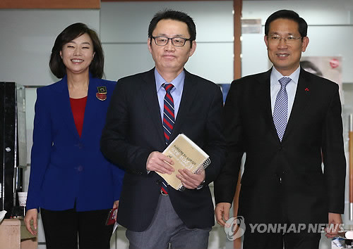▲ (왼쪽부터) 조윤선, 윤창중, 박선규 ⓒ 연합뉴스