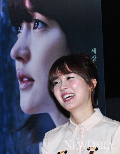 ▲ 영화 '누나' 언론시사회에 참석한 성유리ⓒ정상윤 기자