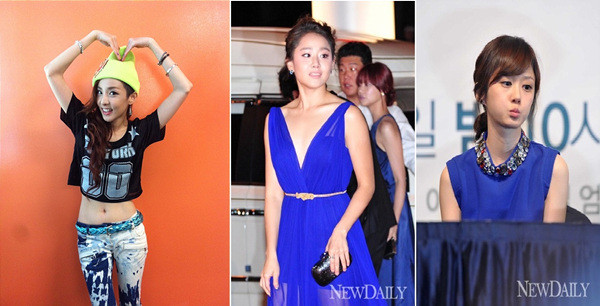 ▲ 왼쪽부터 산다라박, 문근영, 장나라