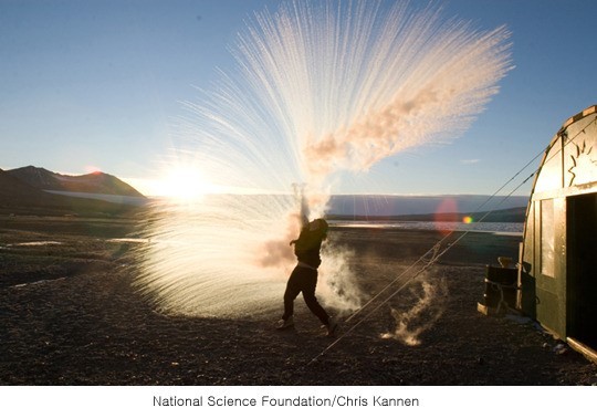 ▲ ⓒ미국 국립과학재단 소속 과학자들이 공개한 사진 중.