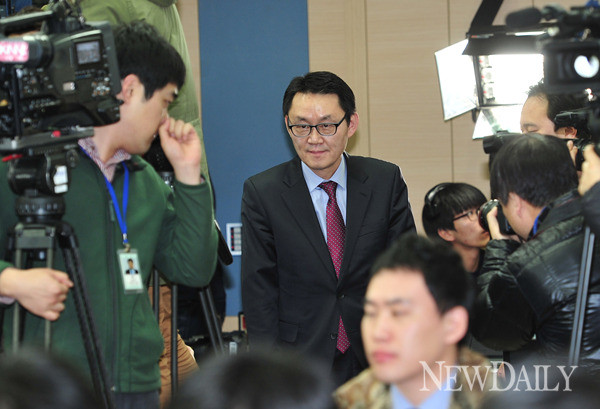 ▲ 대통령직 인수위 윤창중 대변인 ⓒ 정상윤