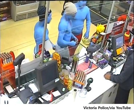 ▲ ⓒ현지 경찰이 공개한 CCTV 영상 중.