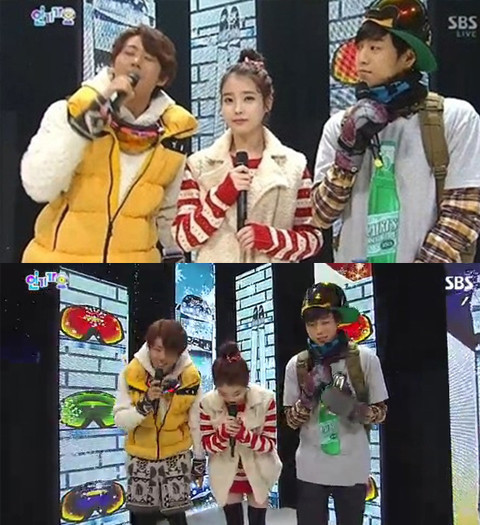 ▲ ⓒSBS 인기가요 캡처