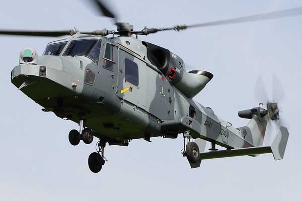 ▲ 차기호위함에 탑재될 AW-159 와일드캣.