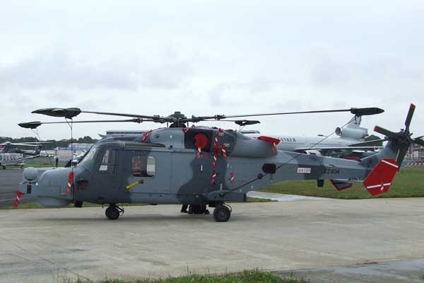 ▲ 차기호위함에 탑재될 AW-159 와일드캣.