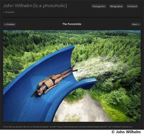 ▲ ⓒ사진작가의 개인 홈페이지 중.