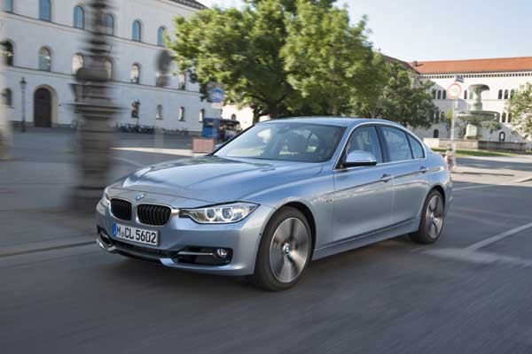 ▲ BMW 3시리즈의 하이브리드 모델 '액티브하이브리드 3'.